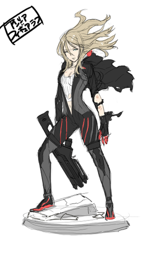 Illustration for article titled Under The Dog Athena Figure Rough Concept Art